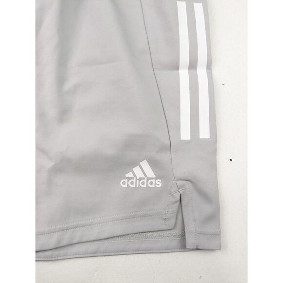 Adidas Gray Athletic Shorts Youth Boys Small 8-10 - Picture 3 of 4
